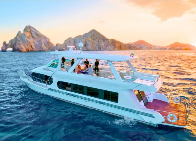 All-Inclusive 75ft Mega Yacht in Cabo for Up to 50 Guests - Early Bird Promo!