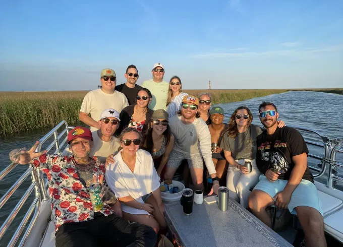 Sightseeing/Sunset/Booze/Dolphin Cruises/in Folly Beach, South Carolina