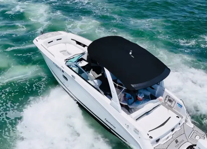 5⭐️ 2025 NEW 27FT FOUR WINNS HDO8 PARTY CRUISE BOAT W/RESTROOM