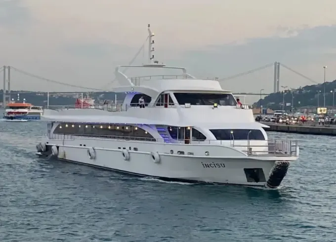 Custom Built Luxury Passenger Mega Yacht with Captain — Istanbul