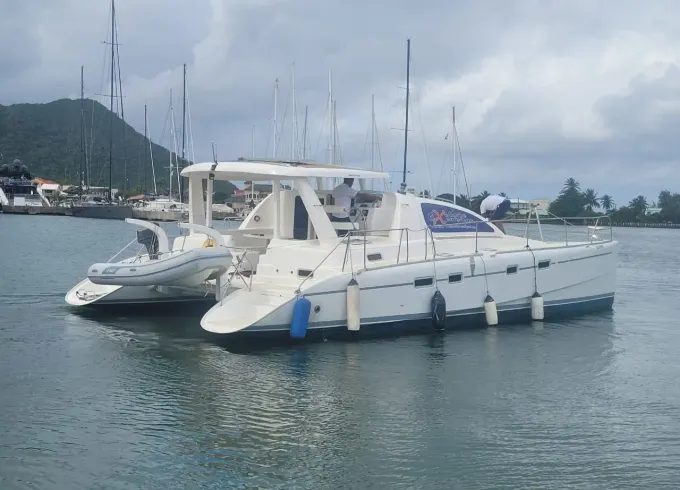Private Charter Leopard 43 Catamaran in St Lucia