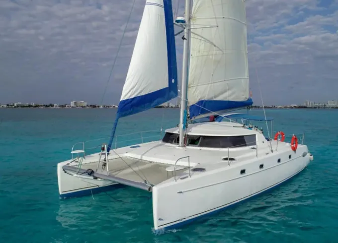 Amazing Day on 43' Sailing Catamaran with Unlimited Open Bar
