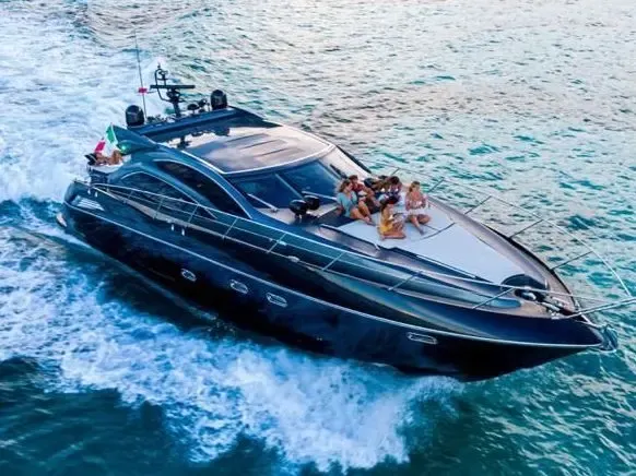 Experience Cancun on our stunning Sunseeker 64ft yacht!