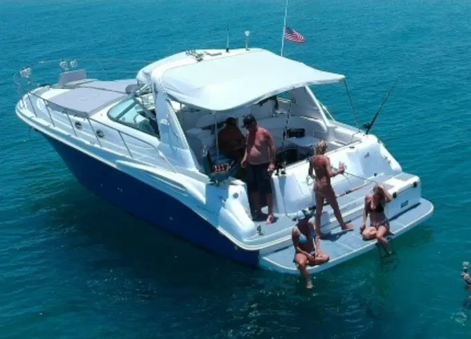 45ft Sea Ray Sundancer available for rent in Cabo San Lucas