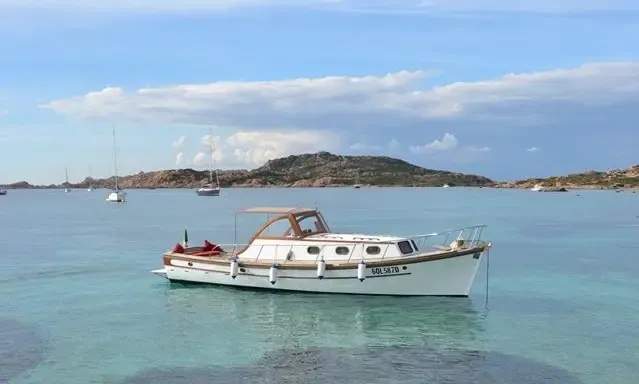33ft Motor Yacht Charter with Captain in Palau, Sardinia