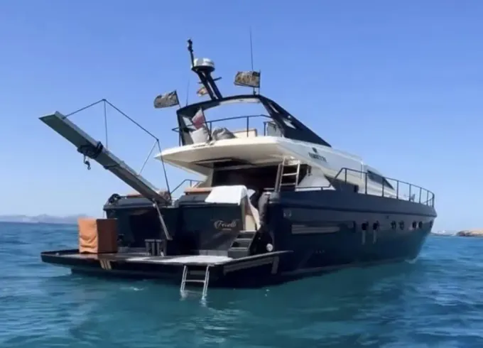 🛥️ Discover Ibiza and Formentera Aboard the 60ft Ferretti Limited Edition
