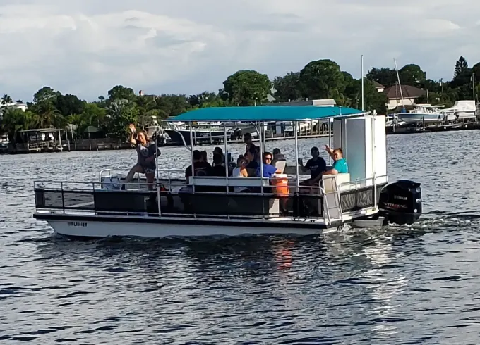 Tour the waters of Anclote Key, beach and lighthouse! Captain Included!