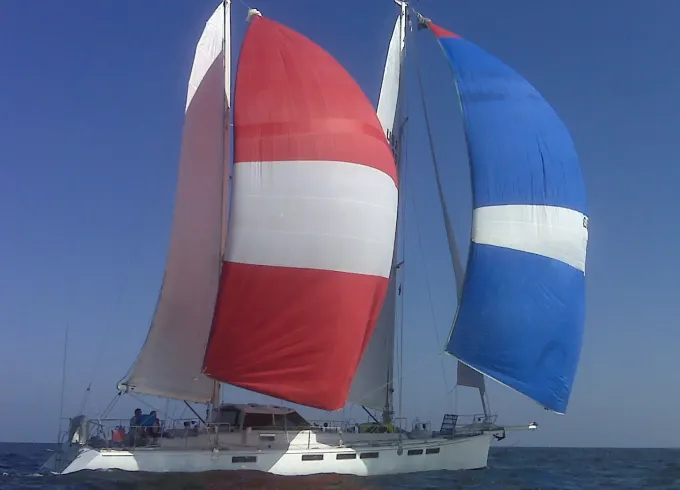 Sail with us aboard our 64’ sailing yacht Artemis. Gloucester MA. Meal included!
