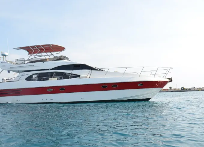 52' Motor Yacht Private Charter In Rodos Onboard
