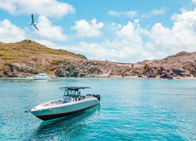 Full Day around Anguilla. Donzi 38