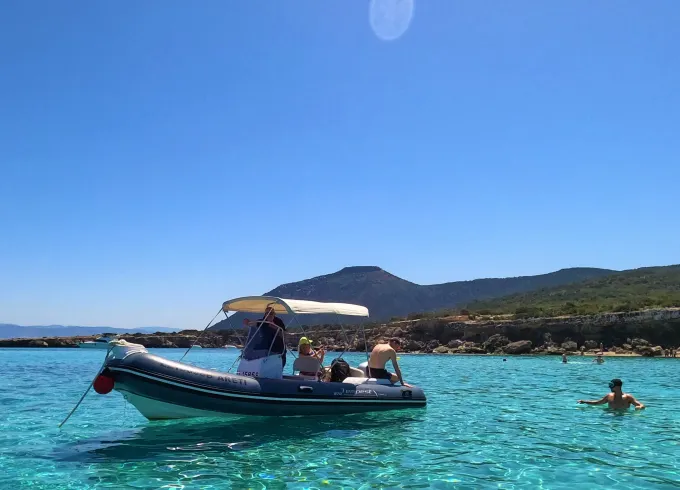 Capelli Tempest 570 RIB - Blue Lagoon, Akamas, Cyprus - 100 HP Honda