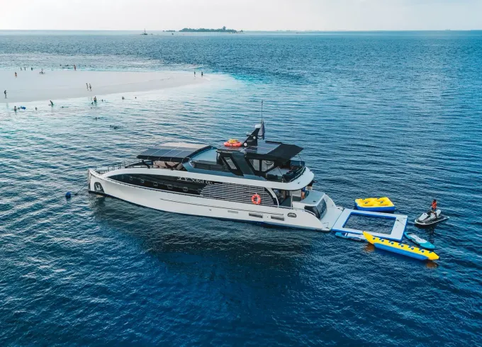 3-Hour Private Yacht Experience aboard this 76ft Motor Yacht from Malé, Maldives