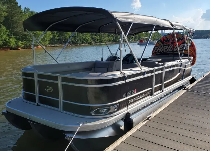 Cruise, Swim, Party and Enjoy on a 2021 Tritoon on Lake Norman!