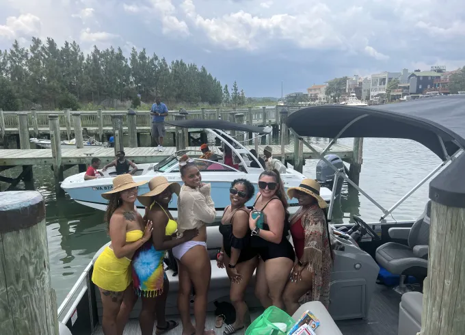 Luxury Pontoon tours Serving Broad Bay Va Beach and Waterside Norfolk