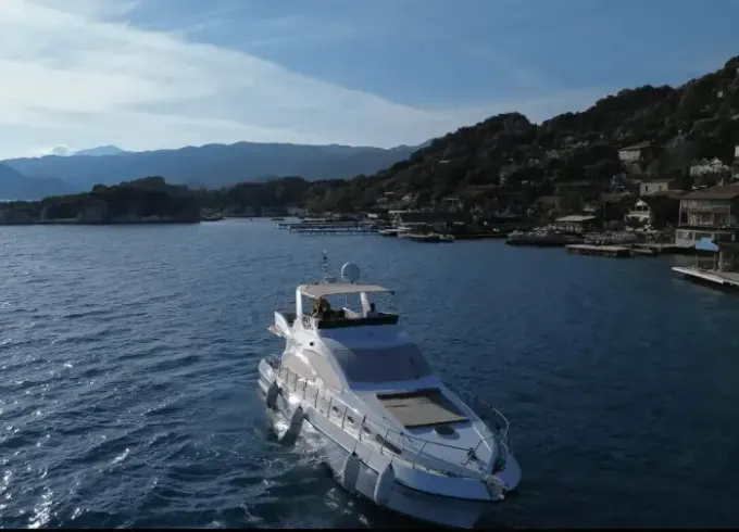 56' Azimut Luxury Yacht Charter in Mugla | Carpe Diem Private Yacht Experience