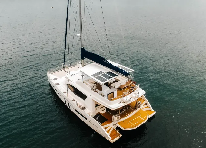 Hit the Water Aboard 58' Leopard Catamaran in El Nido