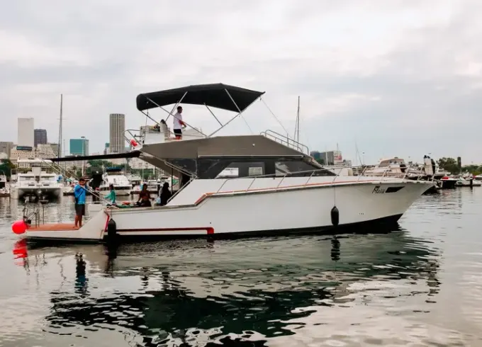 60ft "Caipora" Party Yacht Rental in Rio de Janeiro, Brazil w/ concierge