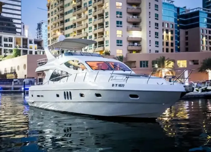 50-55ft Luxury Power Mega Yacht Charter in Dubai Marina, UAE