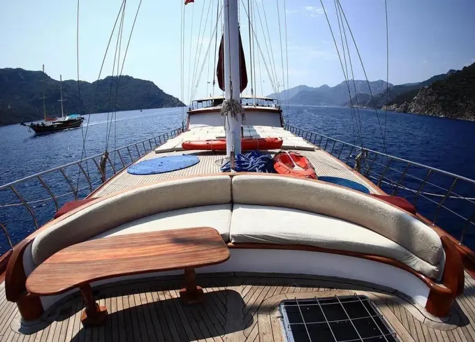 CAFEROGLU 7 This wonderful luxury gulet  is 39 meters long and for 22 people.