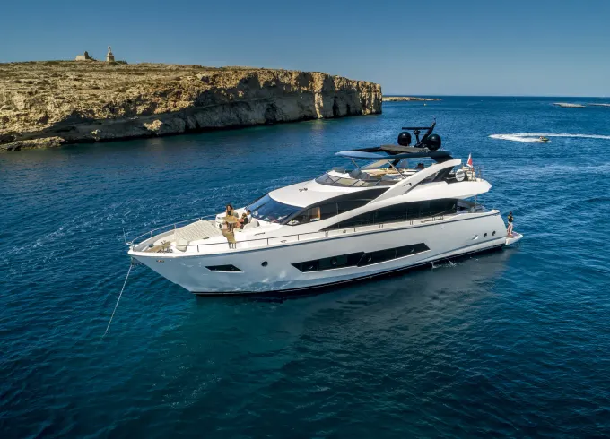 Sunseeker 86 Yacht Charter in Portomaso Marina, Saint Julian's, Malta