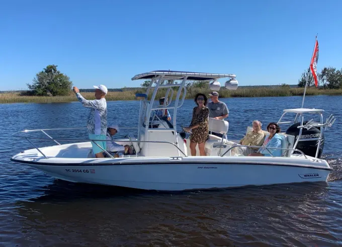 Discover Coastal Beauty with the Boston Whaler 200 Dauntless