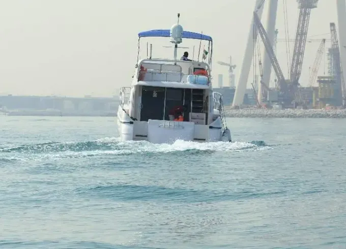 50ft Power Mega Yacht Rental in Dubai, United Arab Emirates