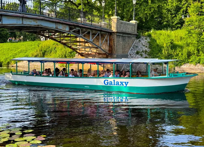 Charter “Galaxy” Canal Boat in Riga, Latvia