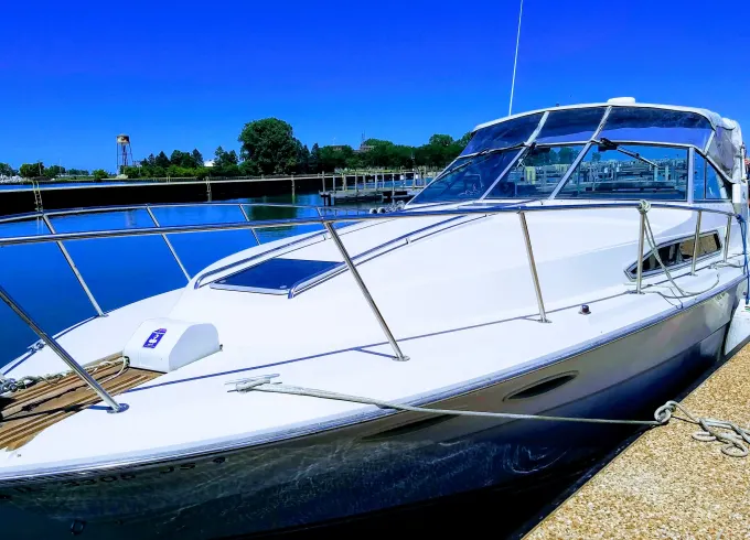 Captained Charter on 36' Sea Ray Cruiser in Chicago