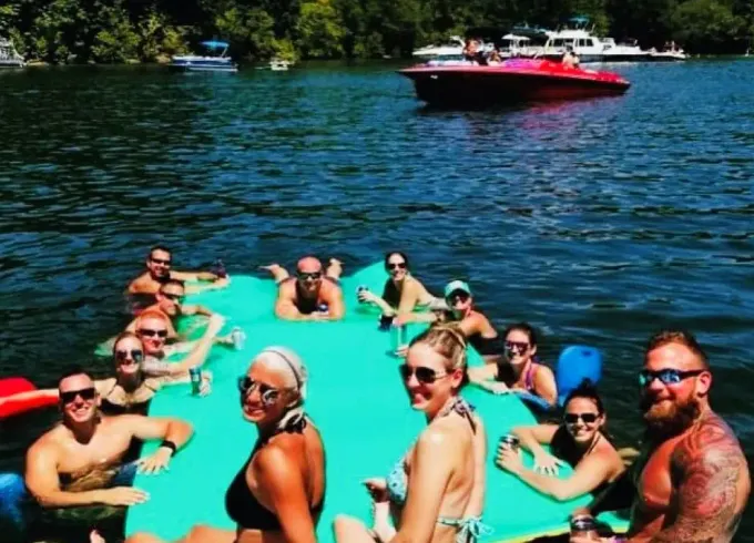 The best boats to be on, are someone else’s ;) Pontoon Rental on Morse Resevoir