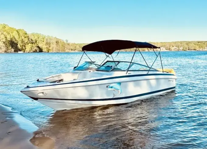 Sunset Cruise on Lake Norman with Cobalt 246 Bowrider!