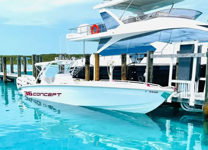 36’ft Concept for private charter in Nassau Bahamas