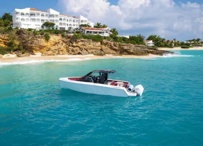 Schaefer V33 Luxury Speedboat - Charter from Marigot, Saint Martin