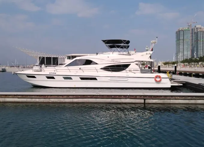 Luxury 65ft Majesty Yacht in Dubai for Parties & Events — Up to 30 Guests