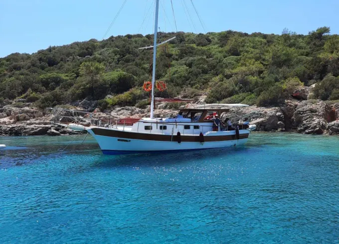 Daily Private Boat in Bodrum | 65ft Sailing Gullet