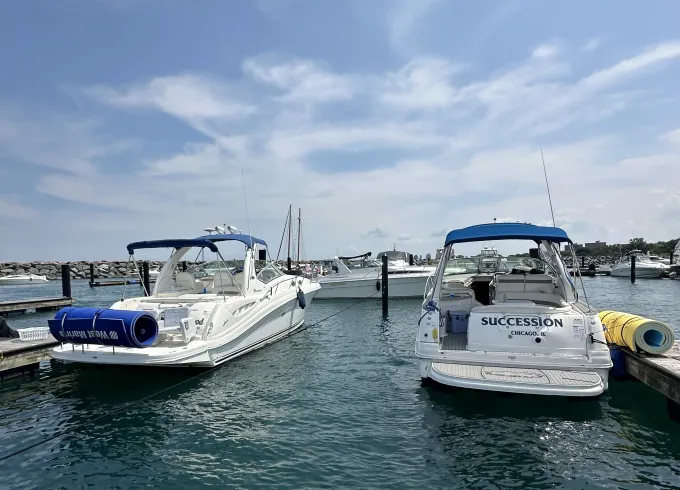 Explore Chicago's Skyline and Waters on 34' Sea Ray 'Succession' Private Yacht