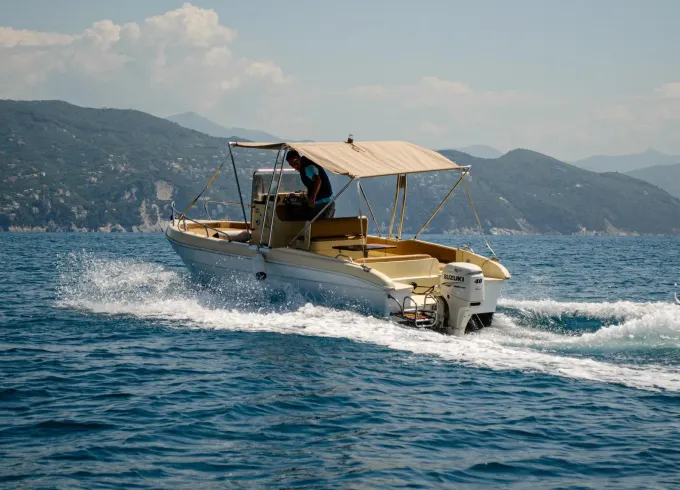 21ft Megamar Sandy Bowrider - Perfect for Portofino & San Fruttuoso from Rapallo