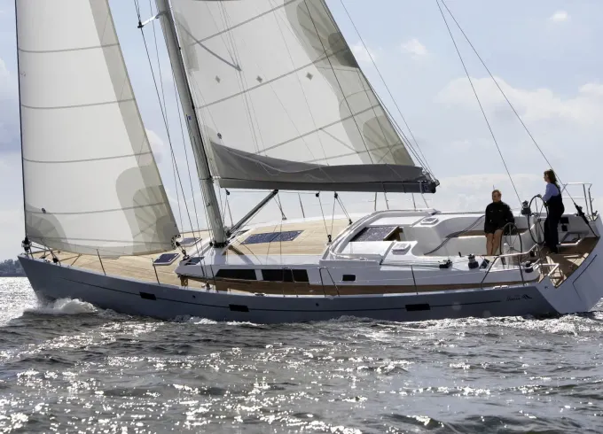 Sailing boat Hanse 470e for Skippered Charters from Santorini, Greece