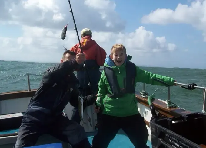 Fishing Trip Charter On Isle of Aran on Atlantic Ocean or Shannon Estuary