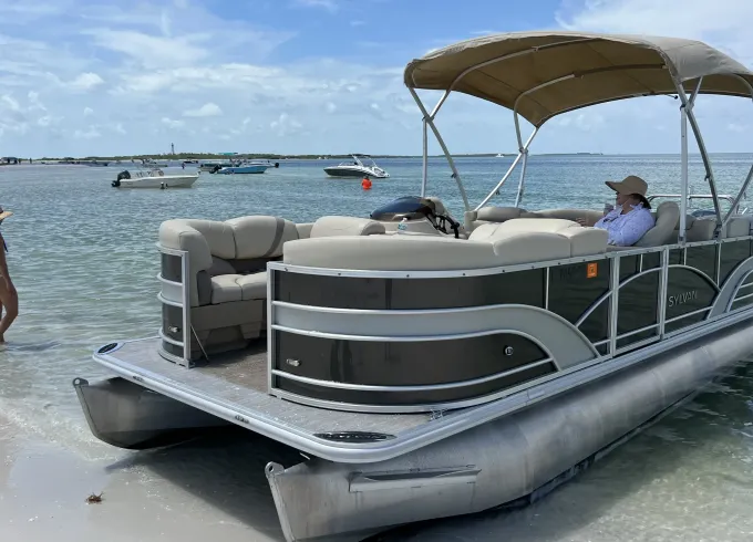 Most Affordable Party Boat 24ft Luxury Pontoon for up to 12