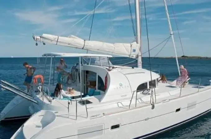 Lagoon 380 Catamaran Charter in Italy