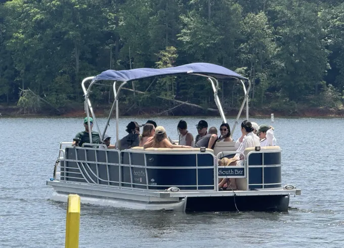 2012 22ft South Bay Pontoon With Grill And Tubes Available Upon Request!
