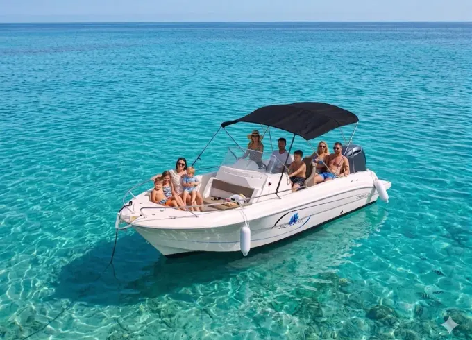 Rent This Speedboat Q670 200HP For 10 People In Palma, Spain