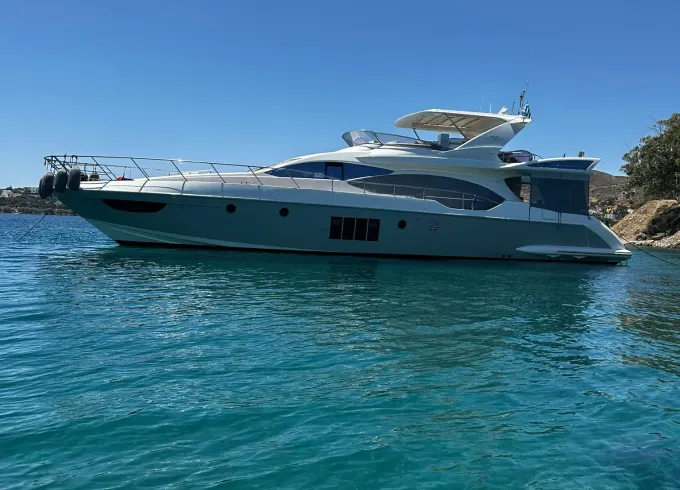 Azimut 70 Luxury Yacht in Bodrum | Explore Turkish Riviera & Greek Islands
