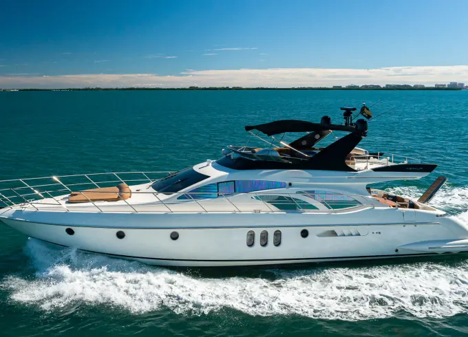 Ultimate Deal! 62' Azimut Fly II Yacht for Rent in Miami, Florida!