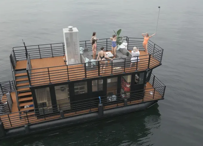 Luxury Sauna Boat Charter in Vancouver | Largest in Canada | Up to 12 Guests