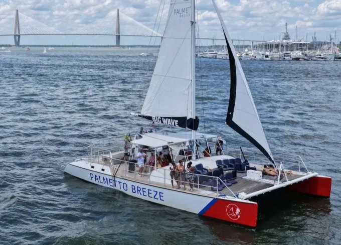 Shared Party Boat Sail w/Bar: Charleston Harbor - Perfect for Bach or Birthday