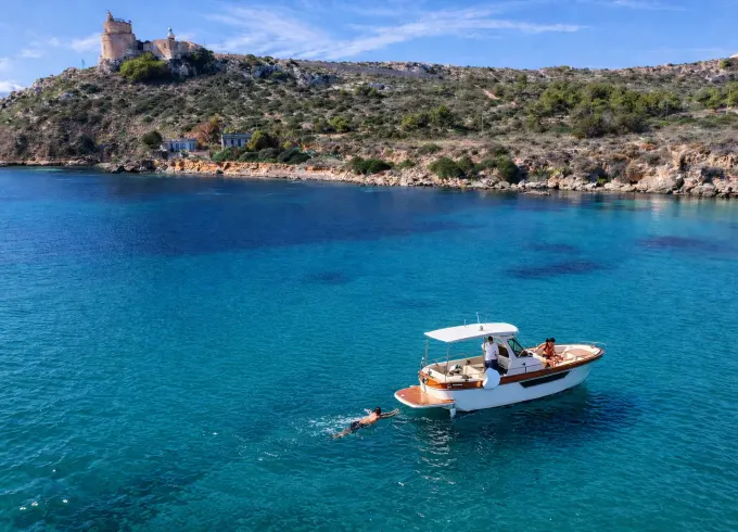 Mimì 31' Gozzo with Skipper in Cagliari | South Sardinia Boat Charter