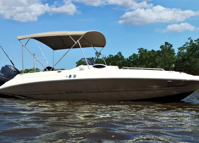 Captian included on Stingray Deck Boat