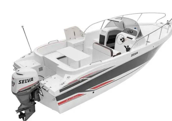 Rent our Selva 670 Elegance Cuddy Cabin Motor Boat 6,70m (22 feet) 150 HP