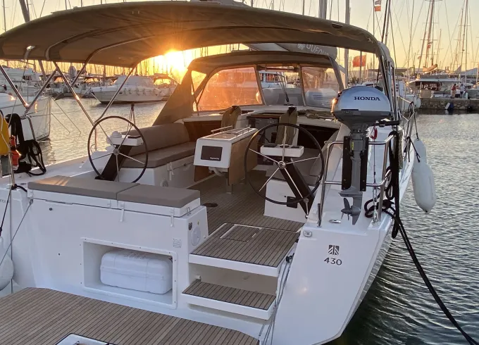 Dufour 430 Grand Yacht for Charter in Paros
